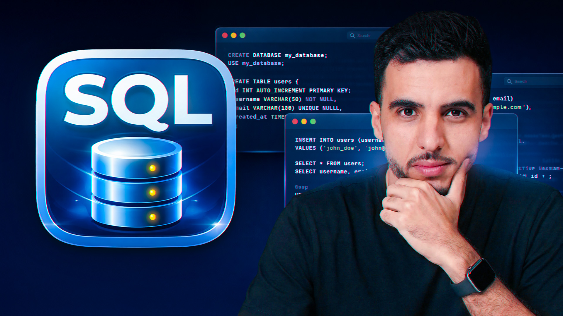 SQL Basics &ndash; course cover